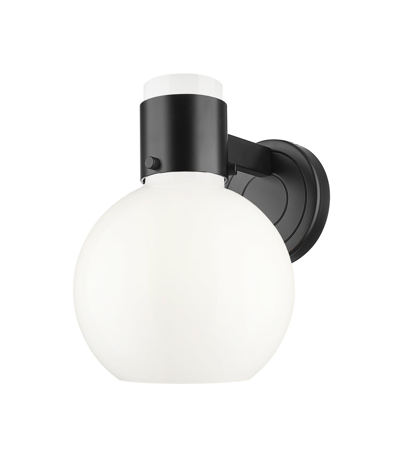 Downtown Urban Sconce Cast Brass Glass