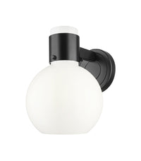 Downtown Urban Sconce Cast Brass Glass