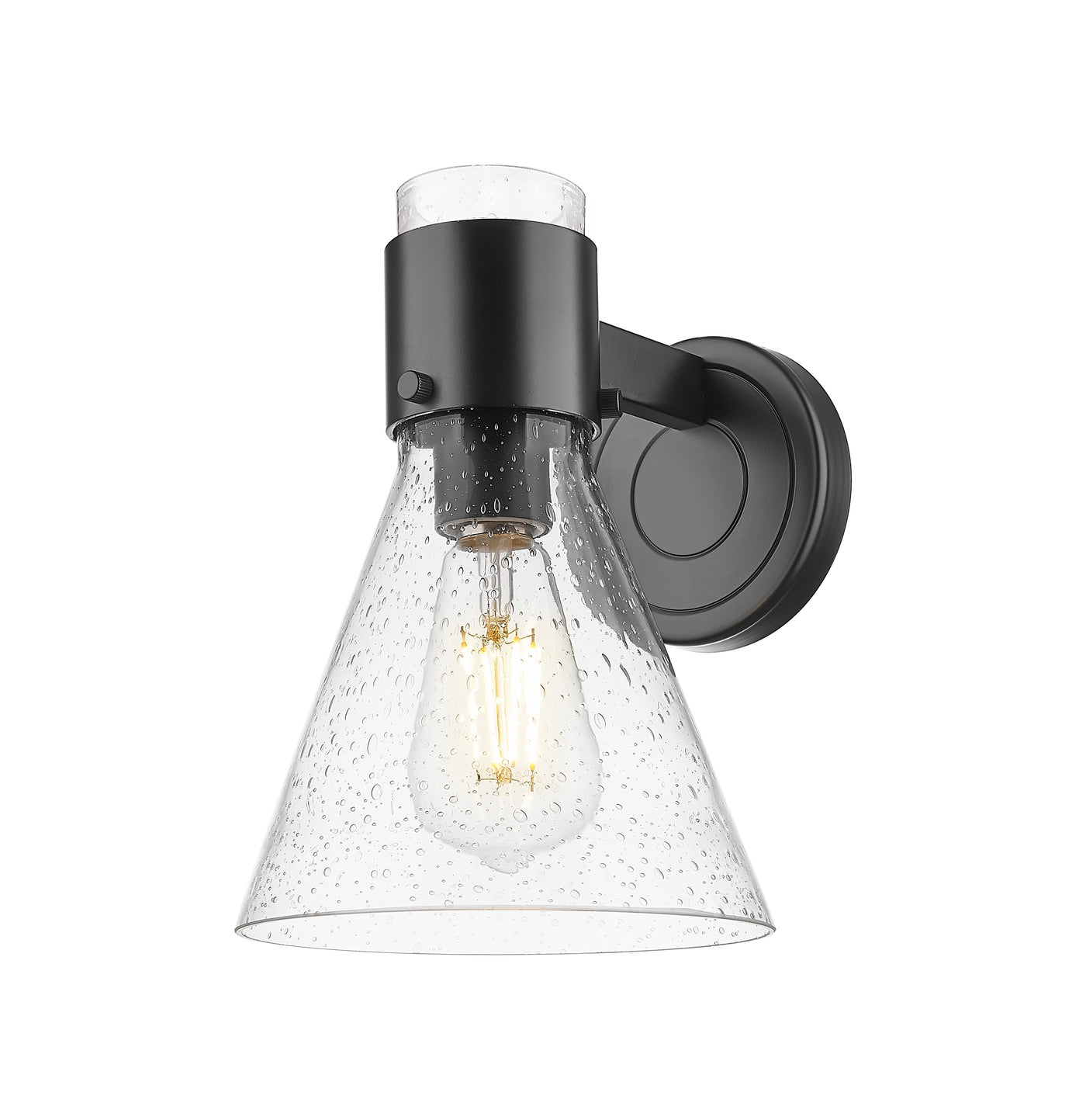 Downtown Urban Sconce Cast Brass Finish