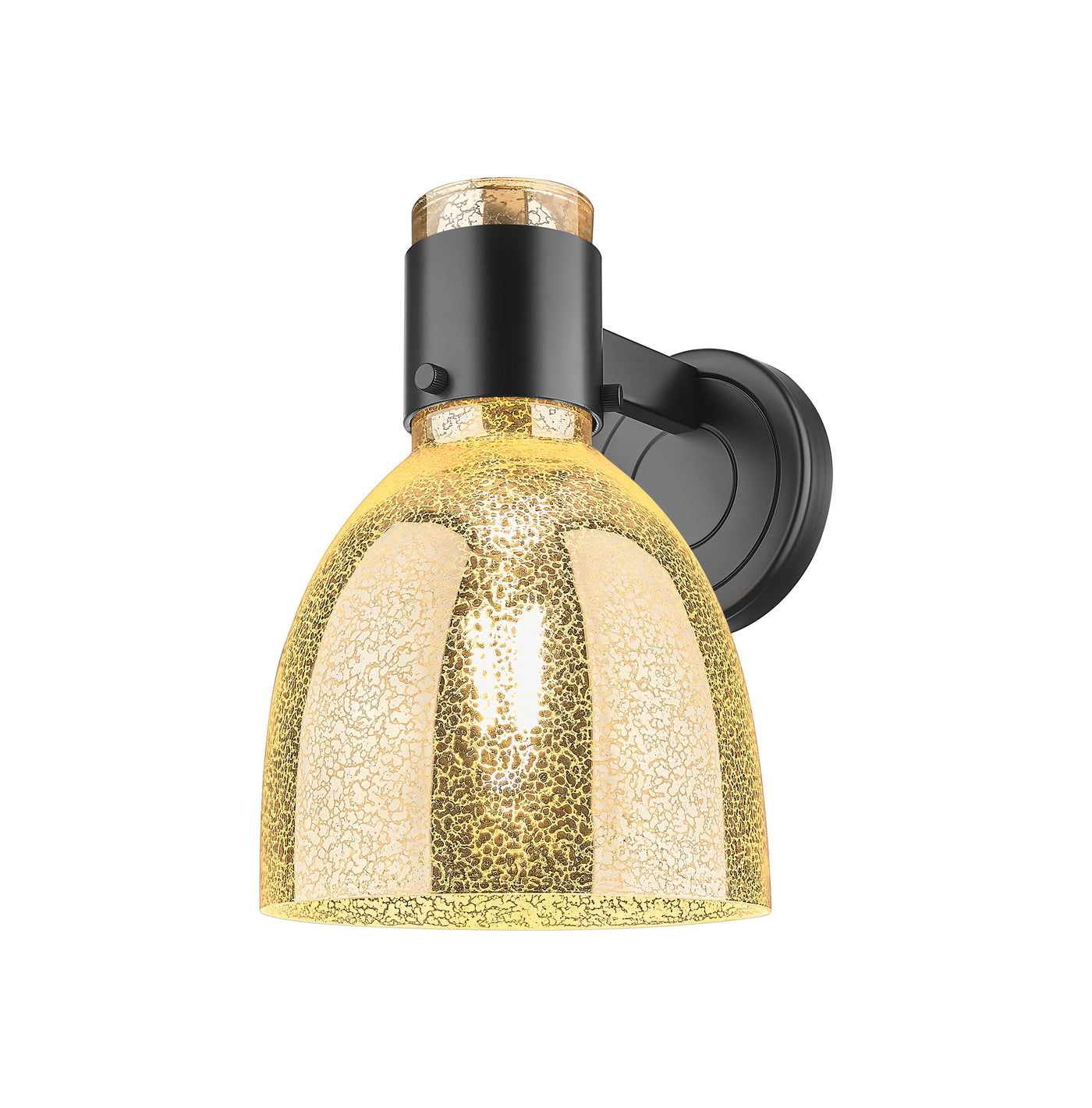 Downtown Urban Sconce Cast Brass Finish