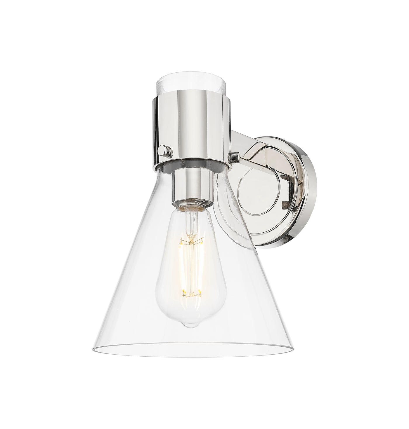 Downtown Urban Sconce Cast Brass Finish