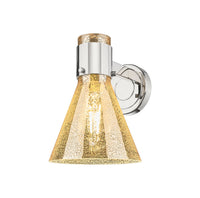 Downtown Urban Sconce Cast Brass Finish