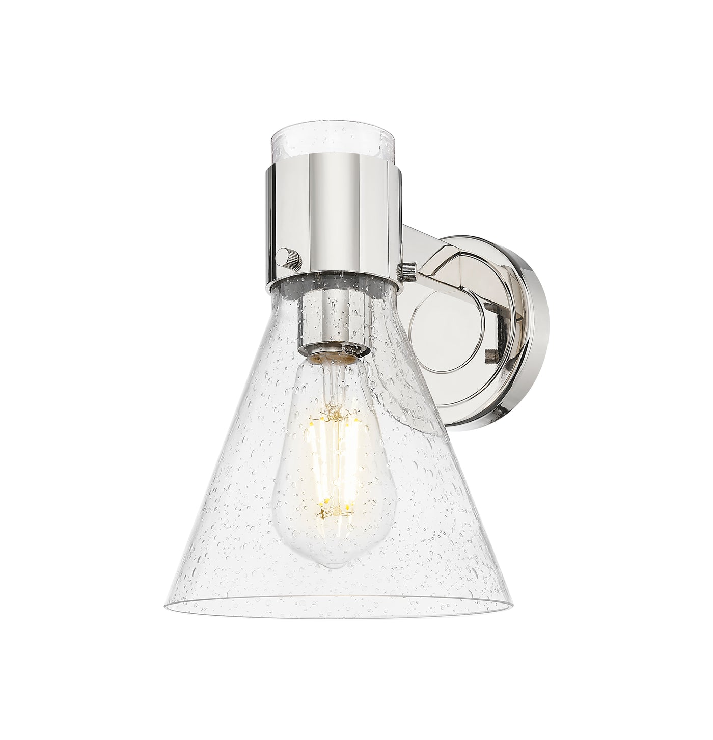 Downtown Urban Sconce Cast Brass Finish
