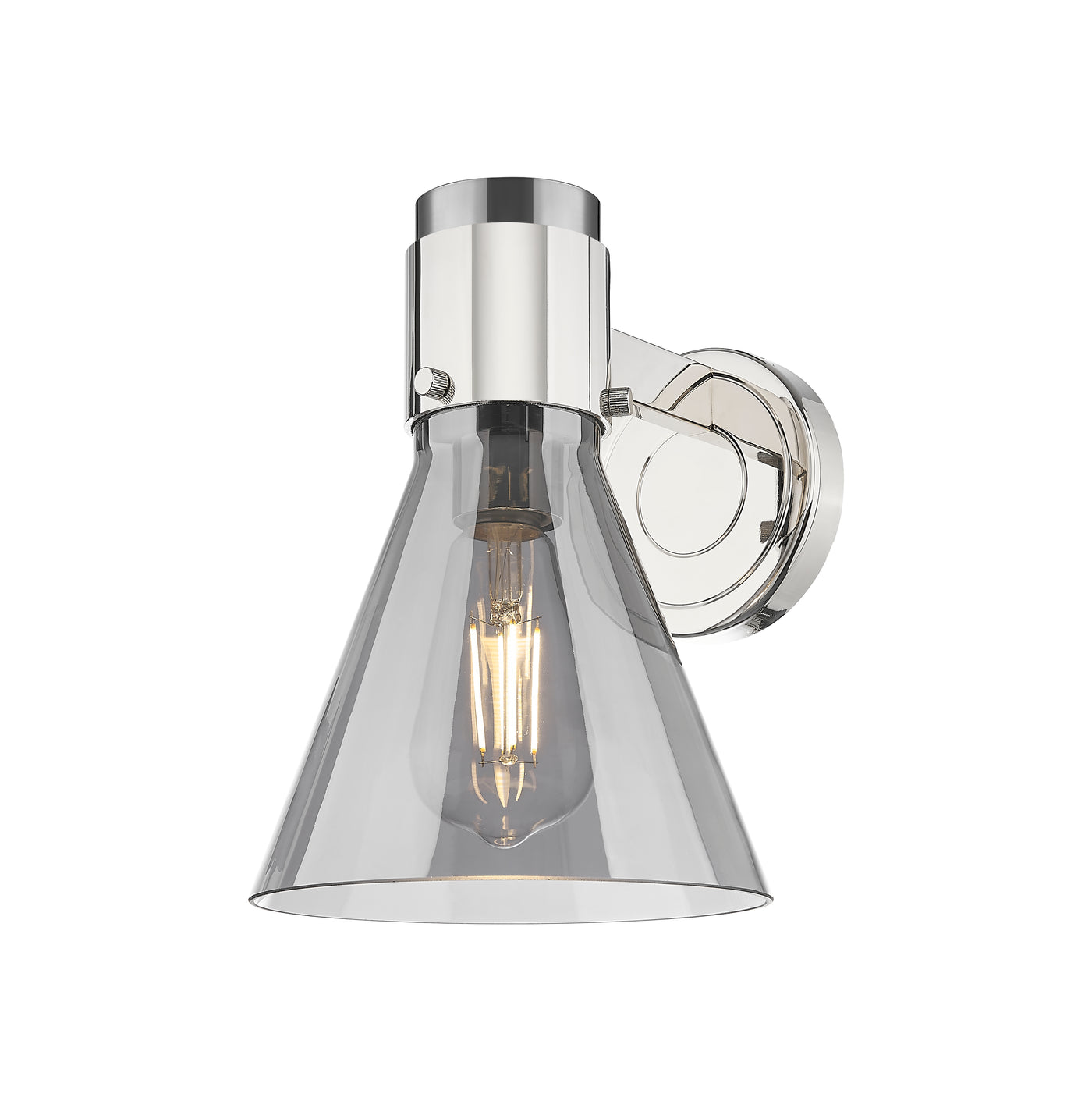 Downtown Urban Sconce Cast Brass Finish