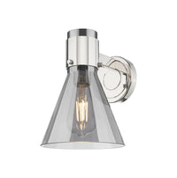 Downtown Urban Sconce Cast Brass Finish