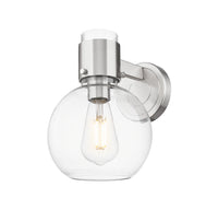 Downtown Urban Sconce Cast Brass Glass