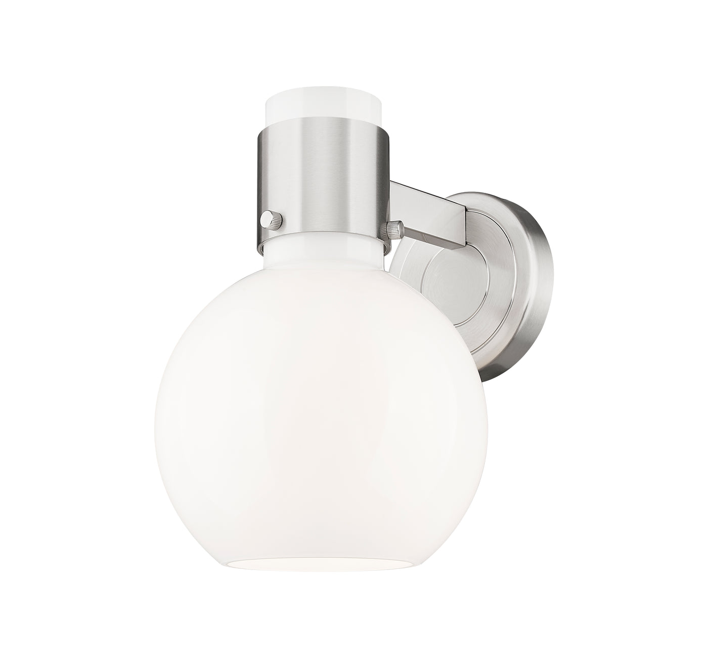 Downtown Urban Sconce Cast Brass Glass