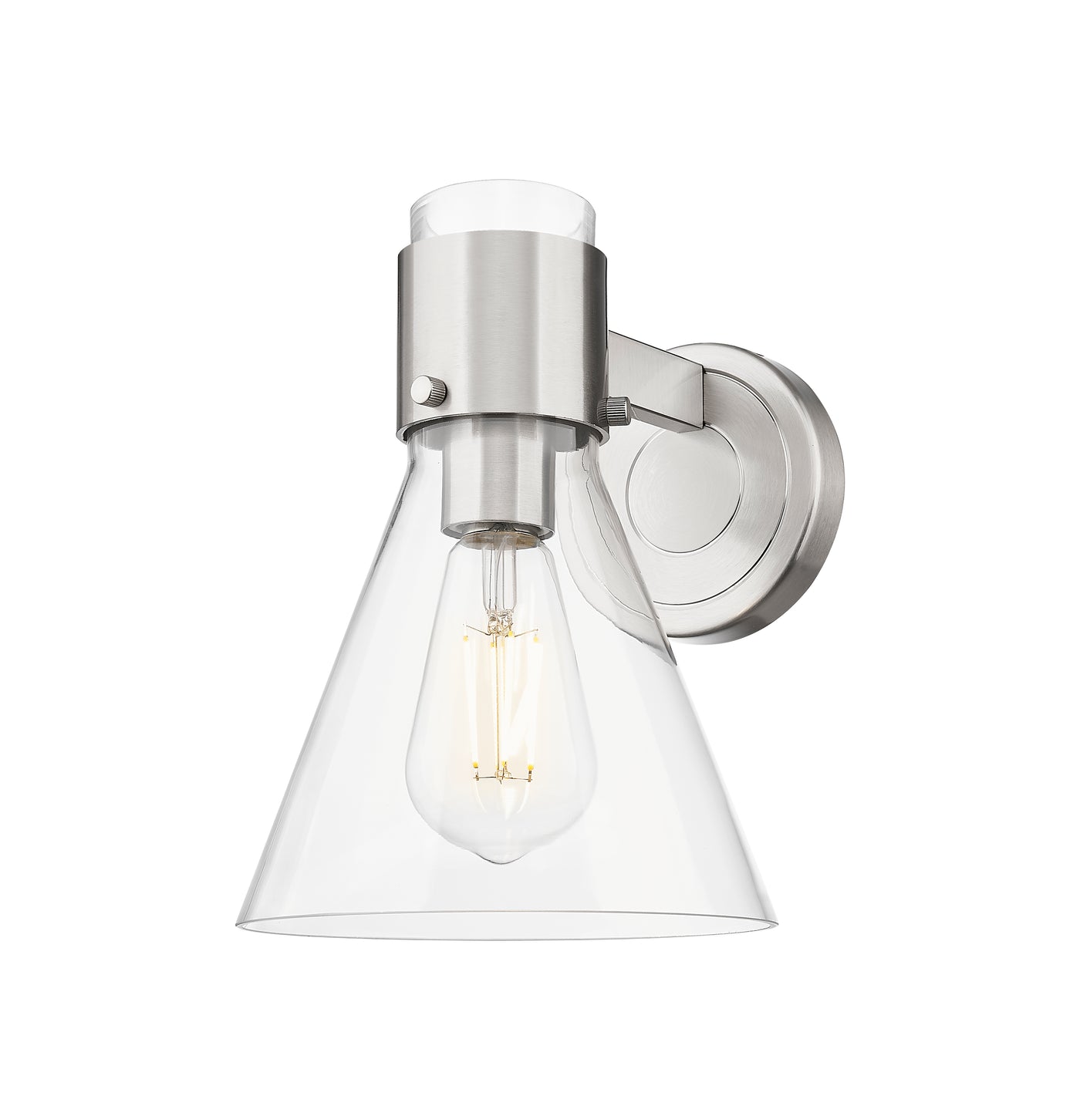 Downtown Urban Sconce Cast Brass Finish
