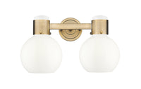 Downtown Urban Sconce Cast Brass Finish