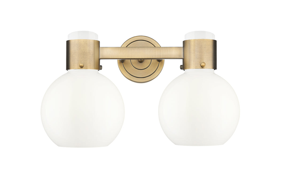 Lawton Sphere 17-Inch 2-Light Bath Vanity Light
