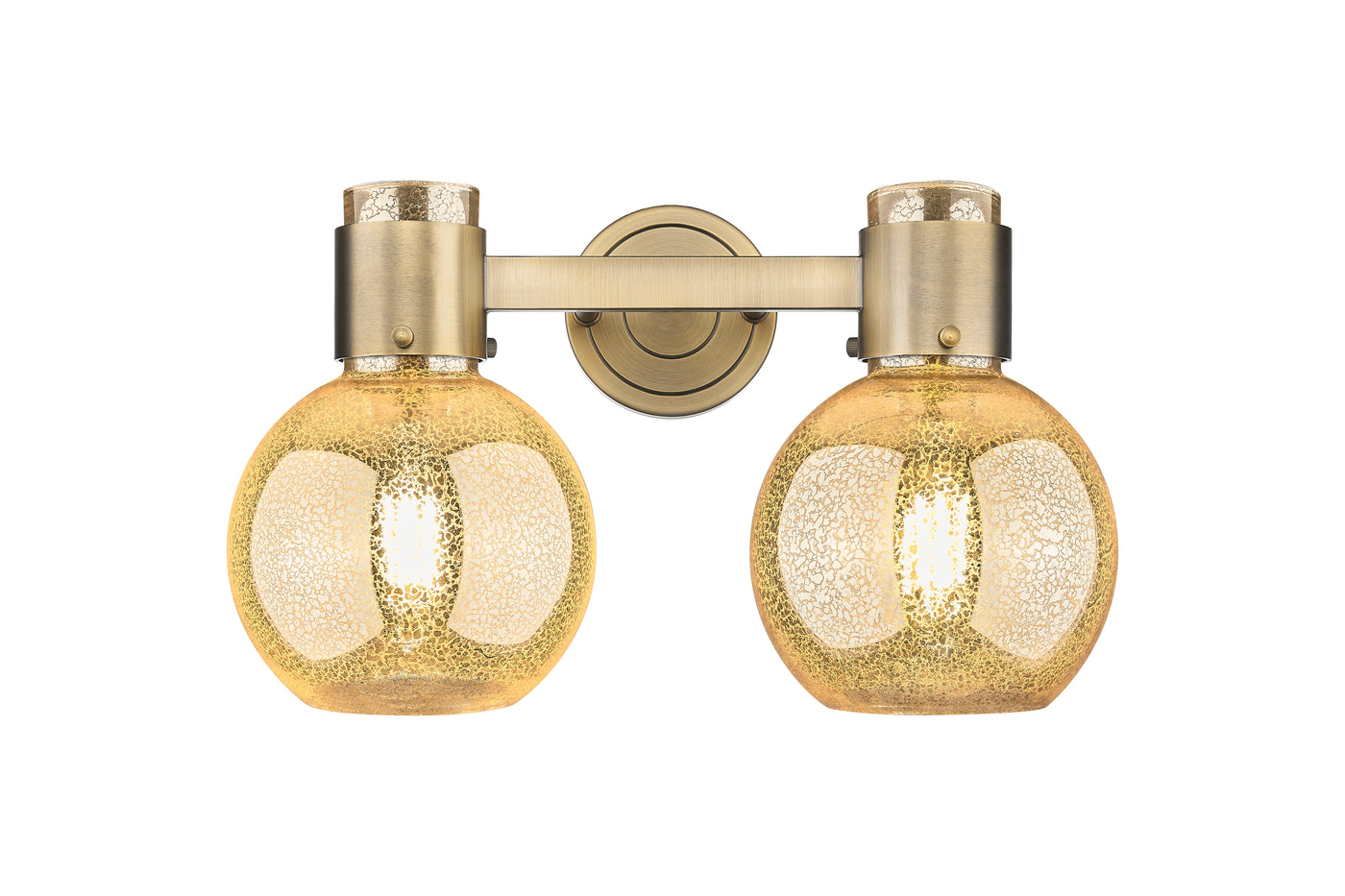 Downtown Urban Sconce Cast Brass Finish