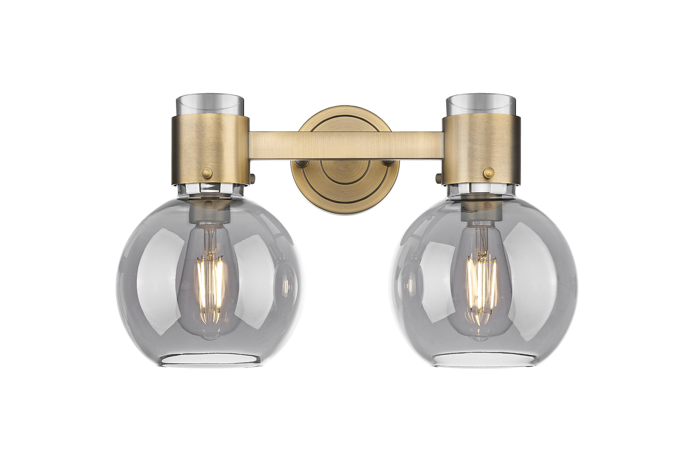 Downtown Urban Sconce Cast Brass Finish