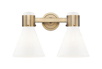 Downtown Urban Bath Vanity Light Cast Brass