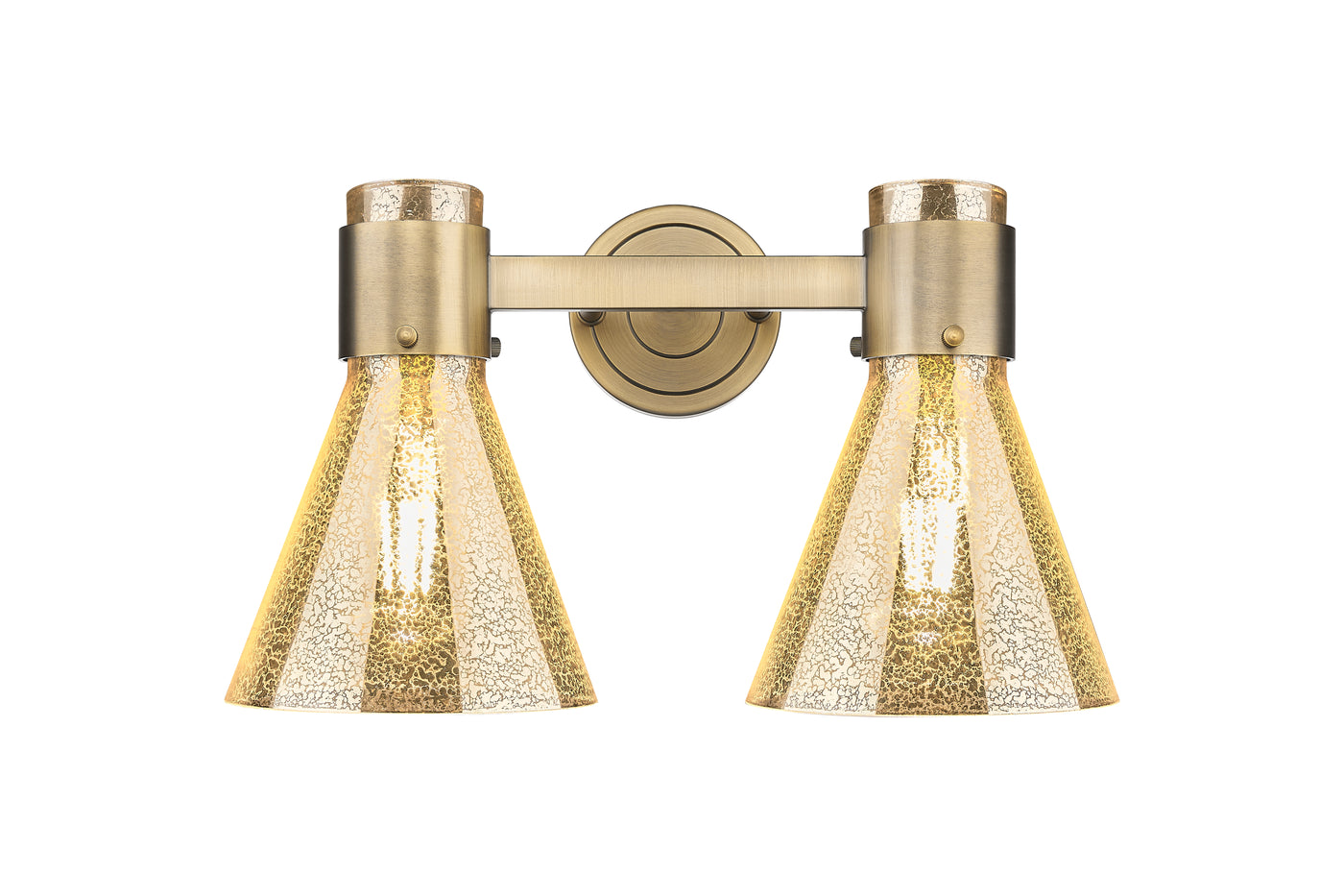 Downtown Urban Bath Vanity Light Cast Brass
