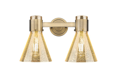 Downtown Urban Bath Vanity Light Cast Brass