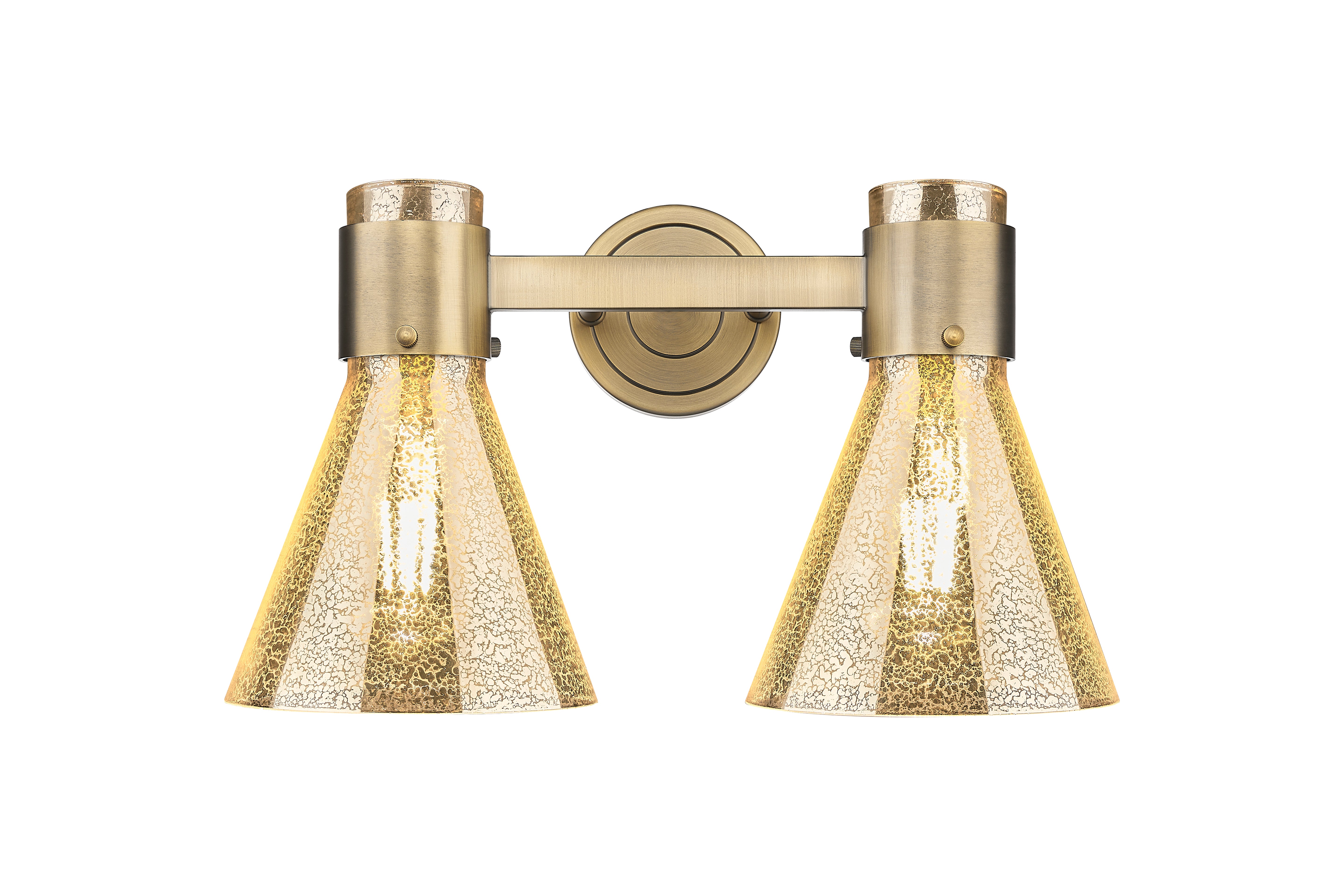 Downtown Urban Bath Vanity Light Cast Brass