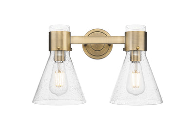 Downtown Urban Bath Vanity Light Cast Brass