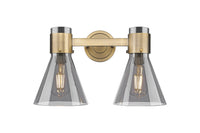 Downtown Urban Bath Vanity Light Cast Brass