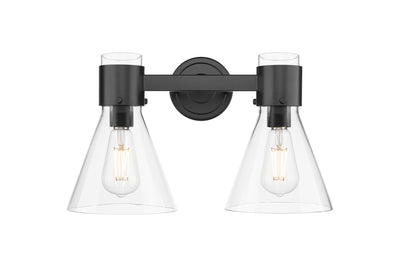 Downtown Urban Bath Vanity Light Cast Brass