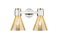 Downtown Urban Bath Vanity Light Cast Brass