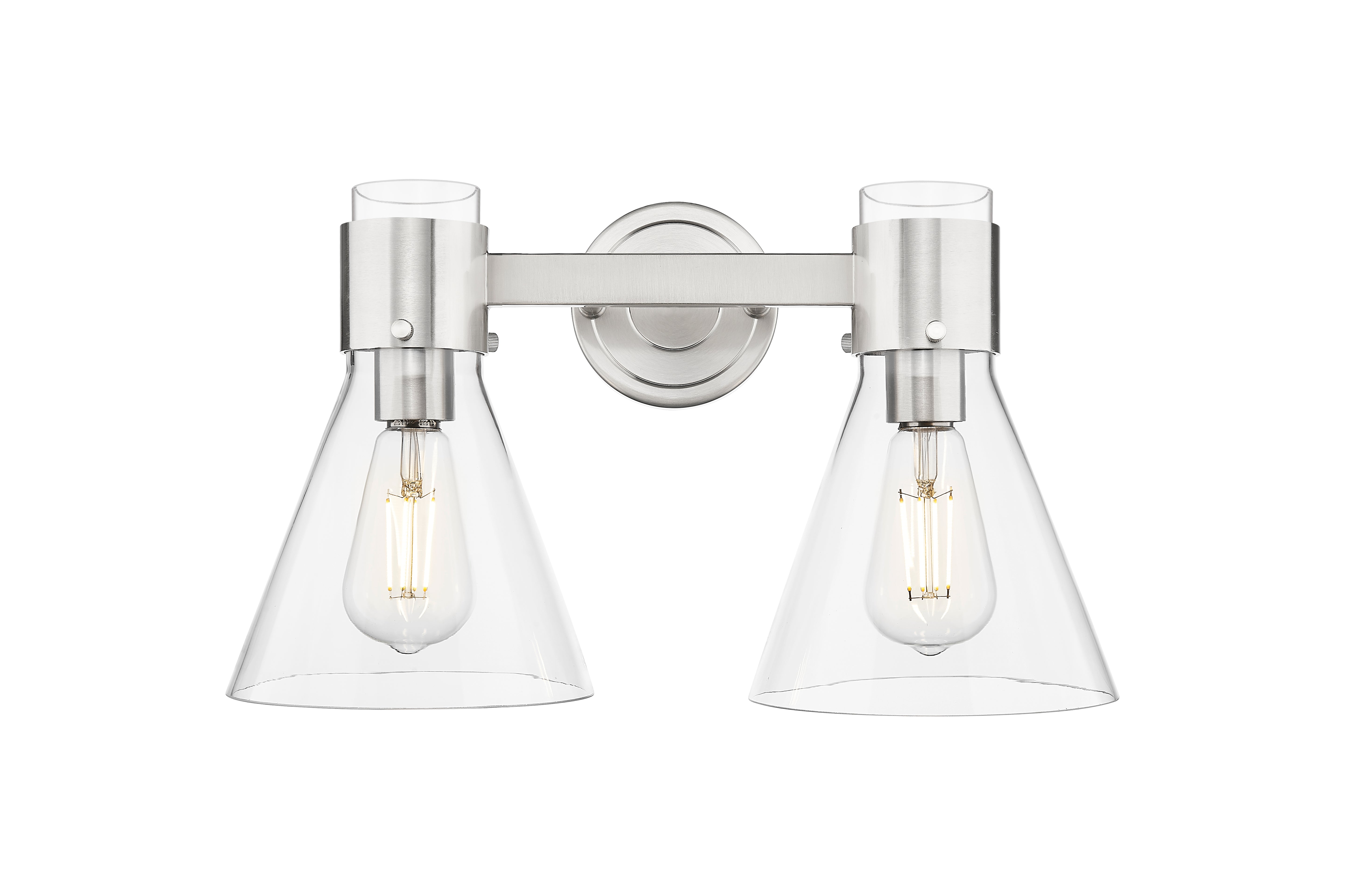 Downtown Urban Bath Vanity Light Cast Brass