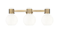 Downtown Urban Bath Vanity Light Cast Brass