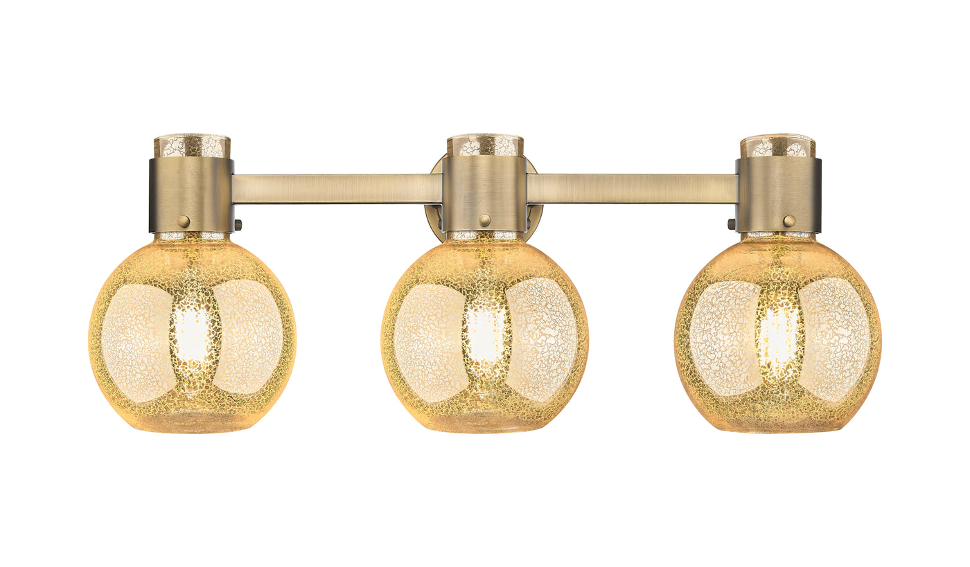 Downtown Urban Bath Vanity Light Cast Brass