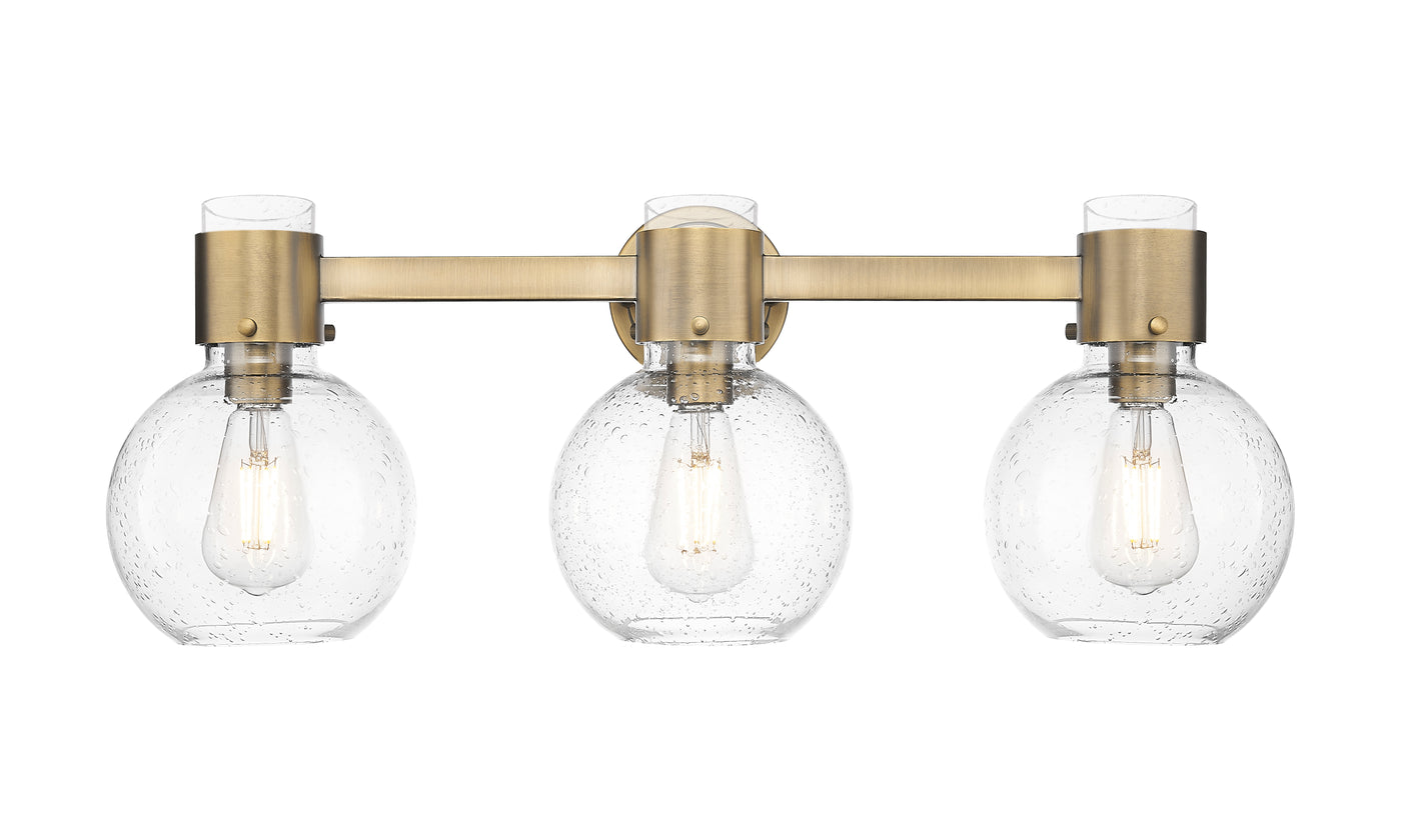 Downtown Urban Bath Vanity Light Cast Brass