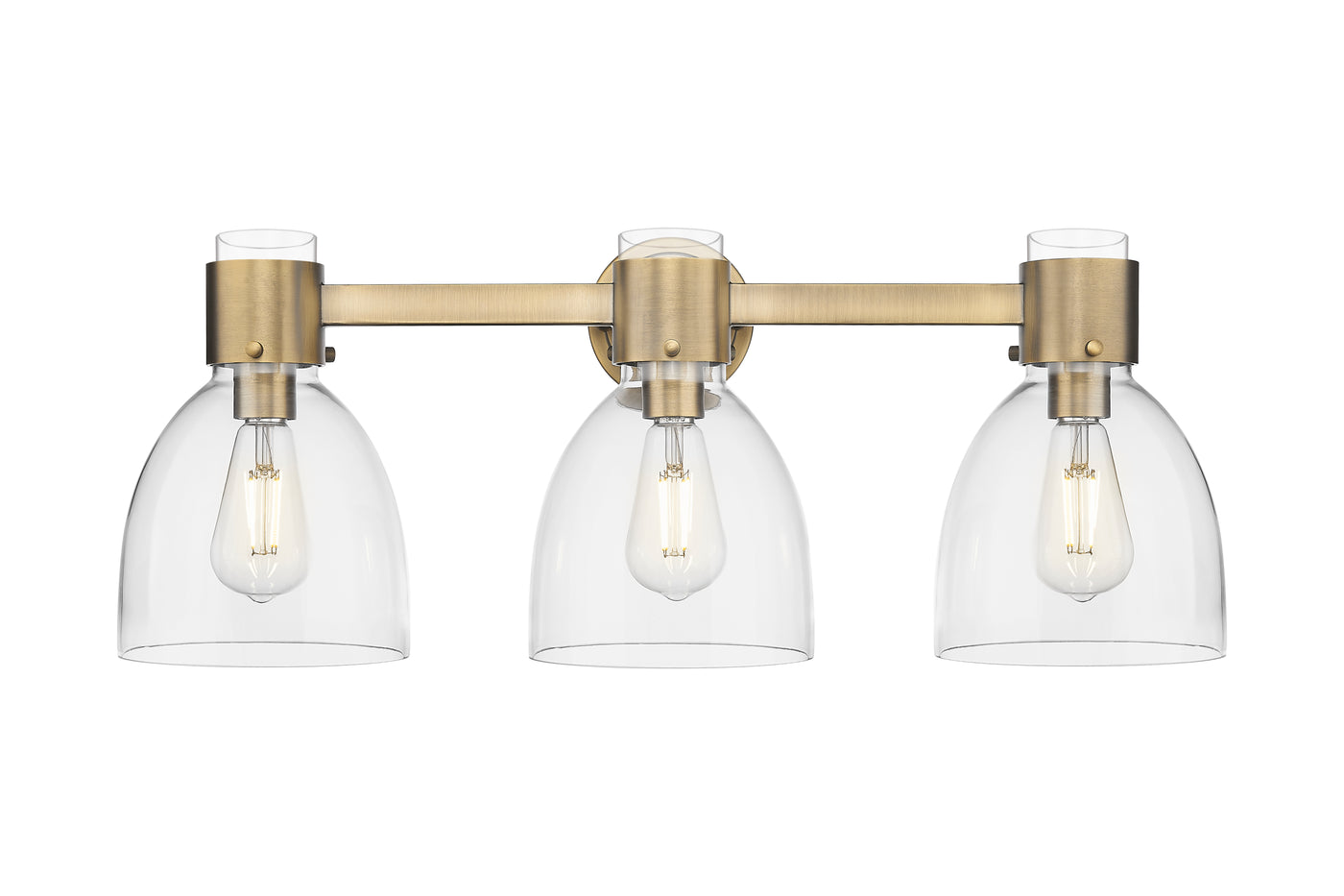 Downtown Urban Bath Vanity Light Cast Brass