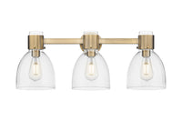 Downtown Urban Bath Vanity Light Cast Brass