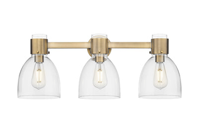 Downtown Urban Bath Vanity Light Cast Brass