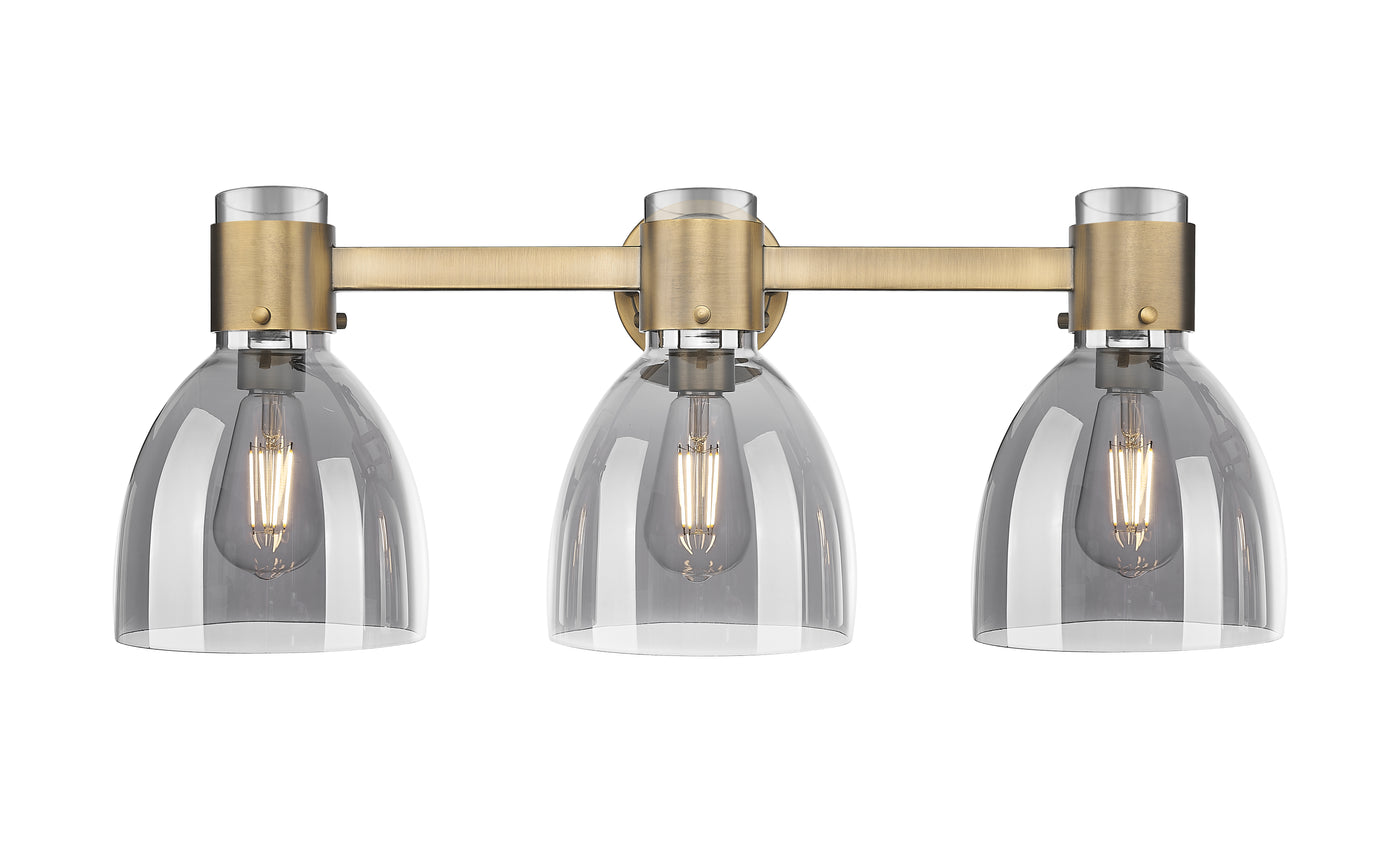 Downtown Urban Bath Vanity Light Cast Brass