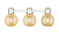 Downtown Urban Bath Vanity Light Cast Brass