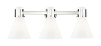 Downtown Urban Bath Vanity Light Brass Glass