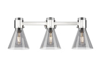 Downtown Urban Bath Vanity Light Brass Glass