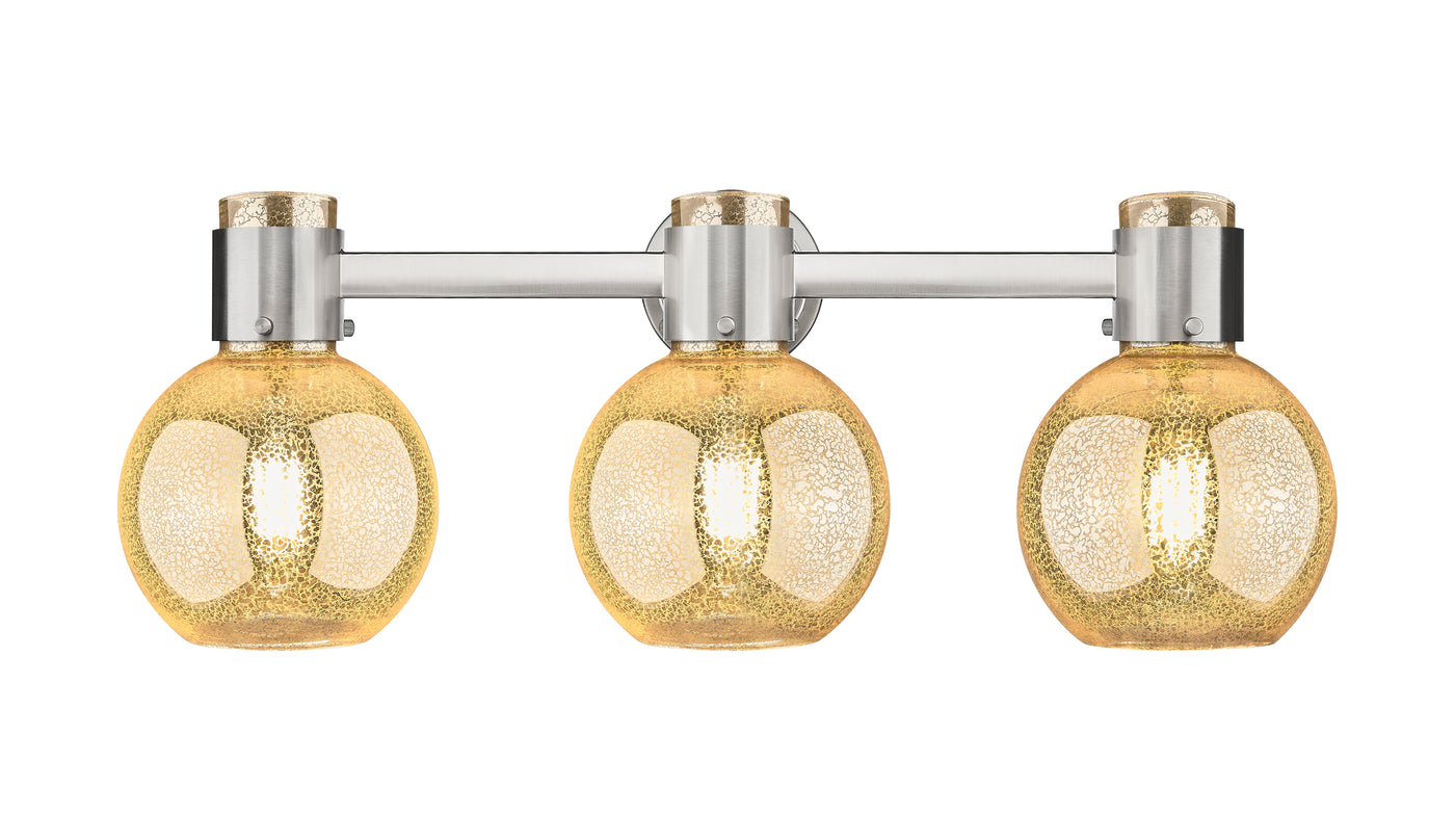 Downtown Urban Bath Vanity Light Cast Brass