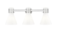 Downtown Urban Bath Vanity Light Brass Glass