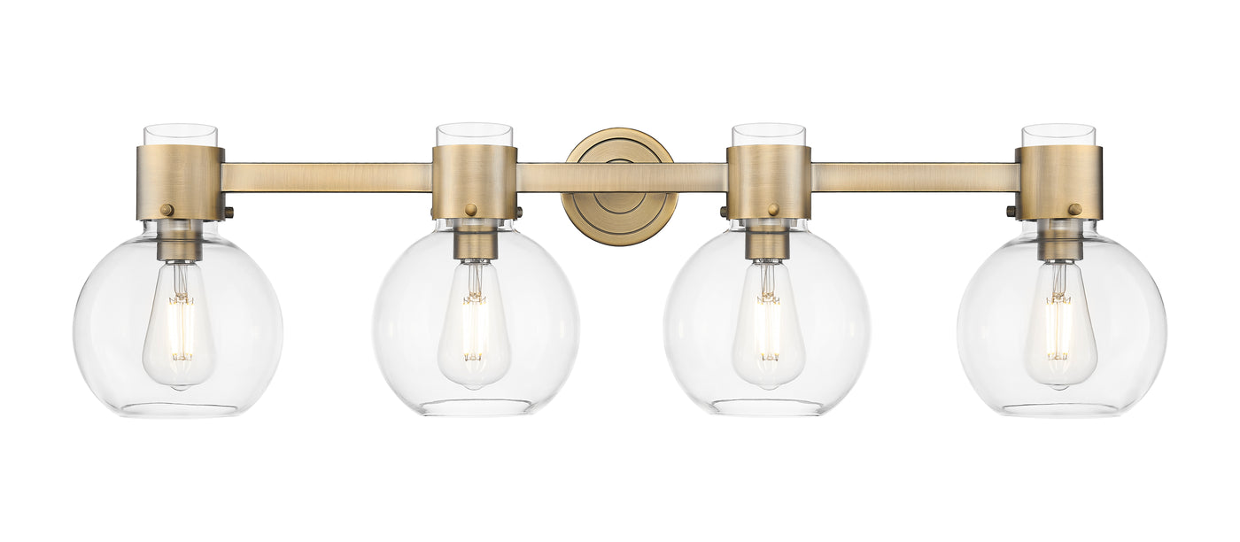 Downtown Urban Bath Vanity Light Cast Brass