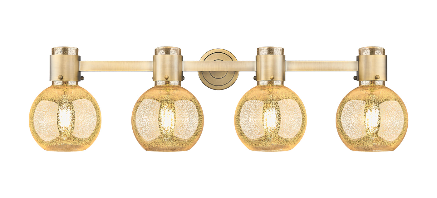 Downtown Urban Bath Vanity Light Cast Brass