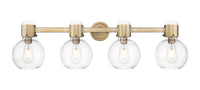 Downtown Urban Bath Vanity Light Cast Brass