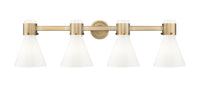 Downtown Urban Bath Vanity Light Cast Brass