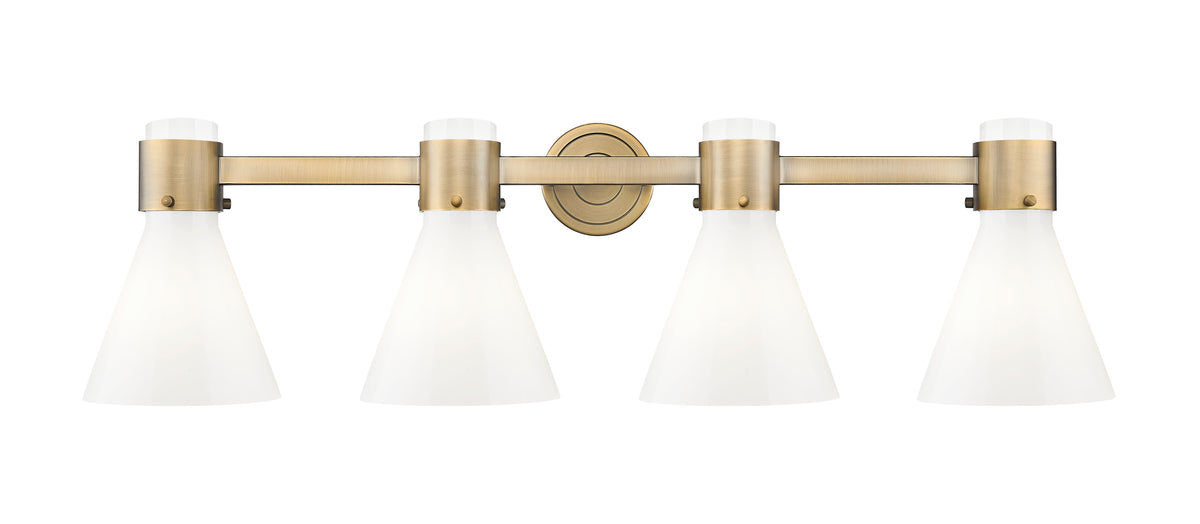 Lawton Cone 27-Inch 4-Light Bath Vanity Light