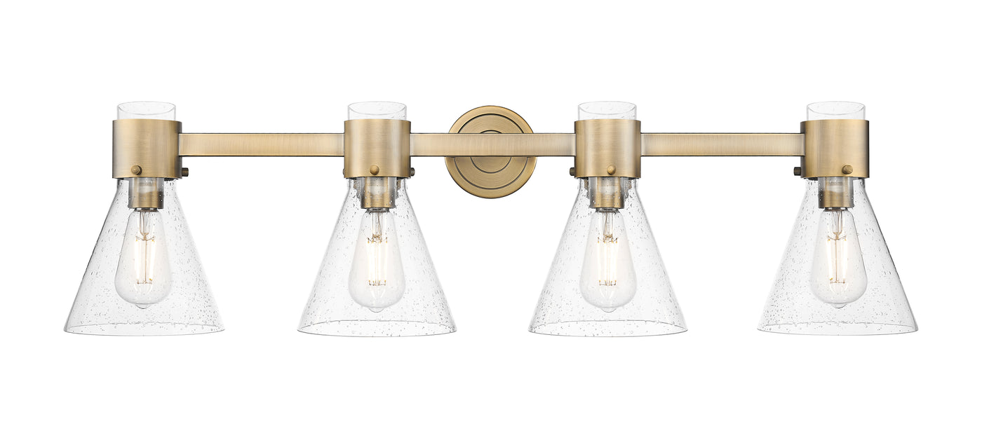 Downtown Urban Bath Vanity Light Cast Brass