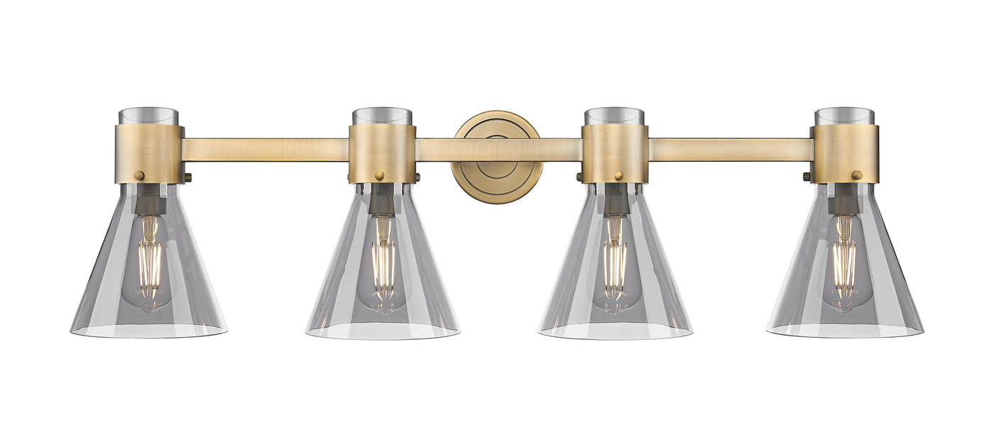 Downtown Urban Bath Vanity Light Cast Brass