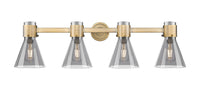 Downtown Urban Bath Vanity Light Cast Brass