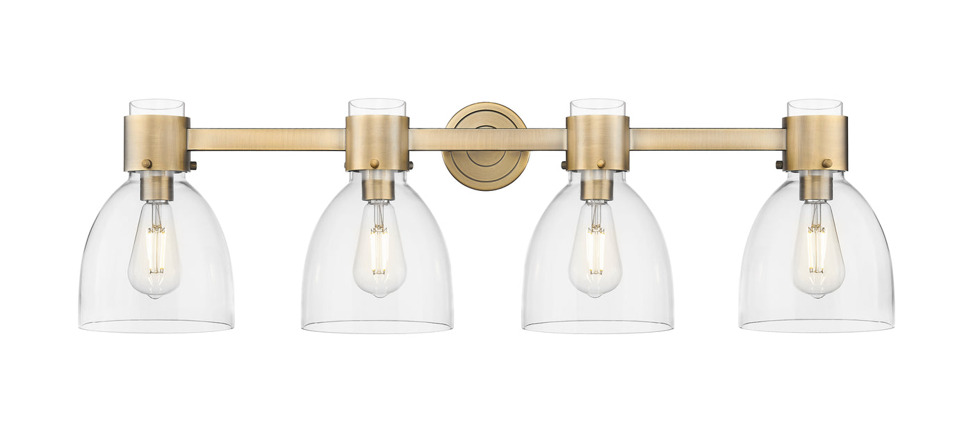 Downtown Urban Bath Vanity Light Cast Brass