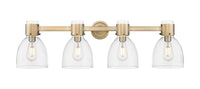 Downtown Urban Bath Vanity Light Cast Brass