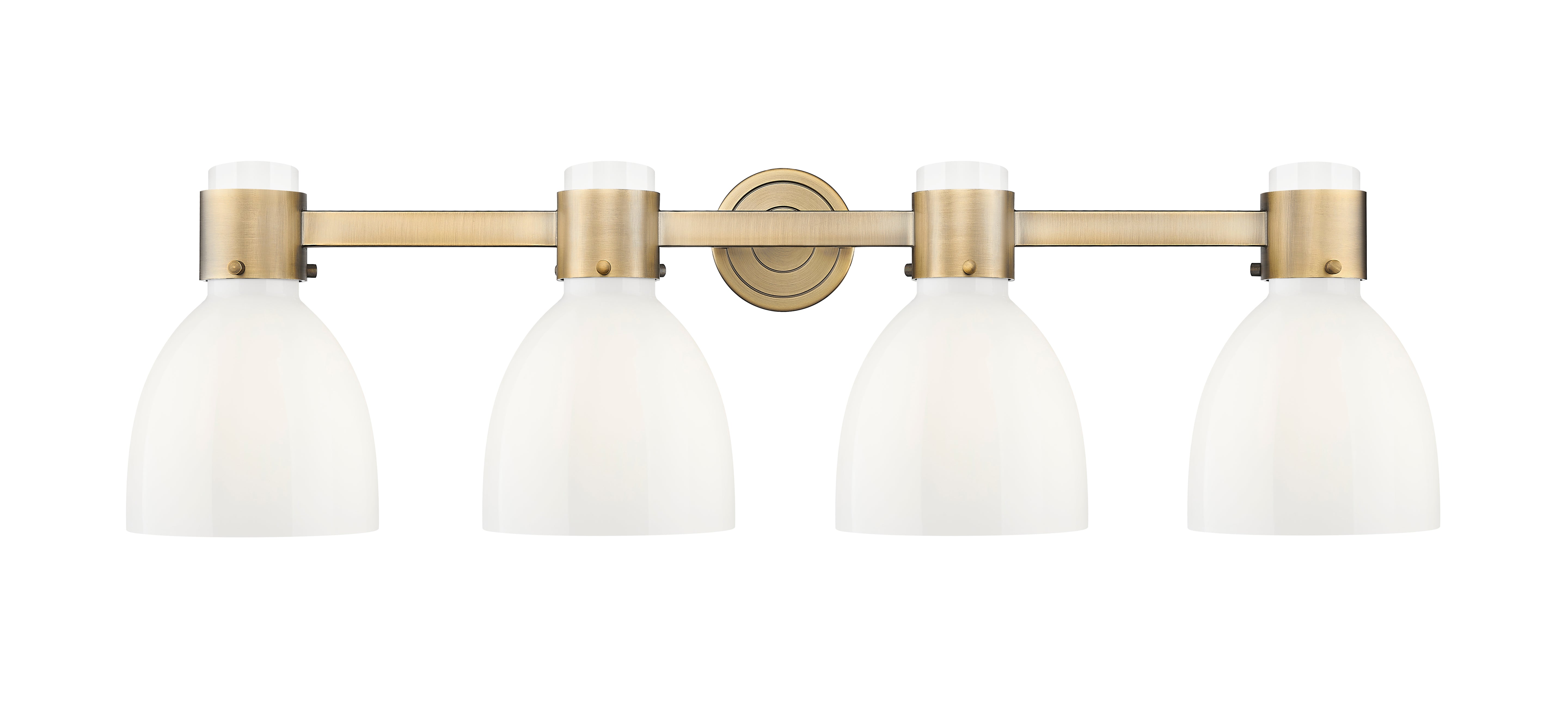 Downtown Urban Bath Vanity Light Cast Brass