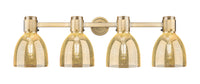 Downtown Urban Bath Vanity Light Cast Brass