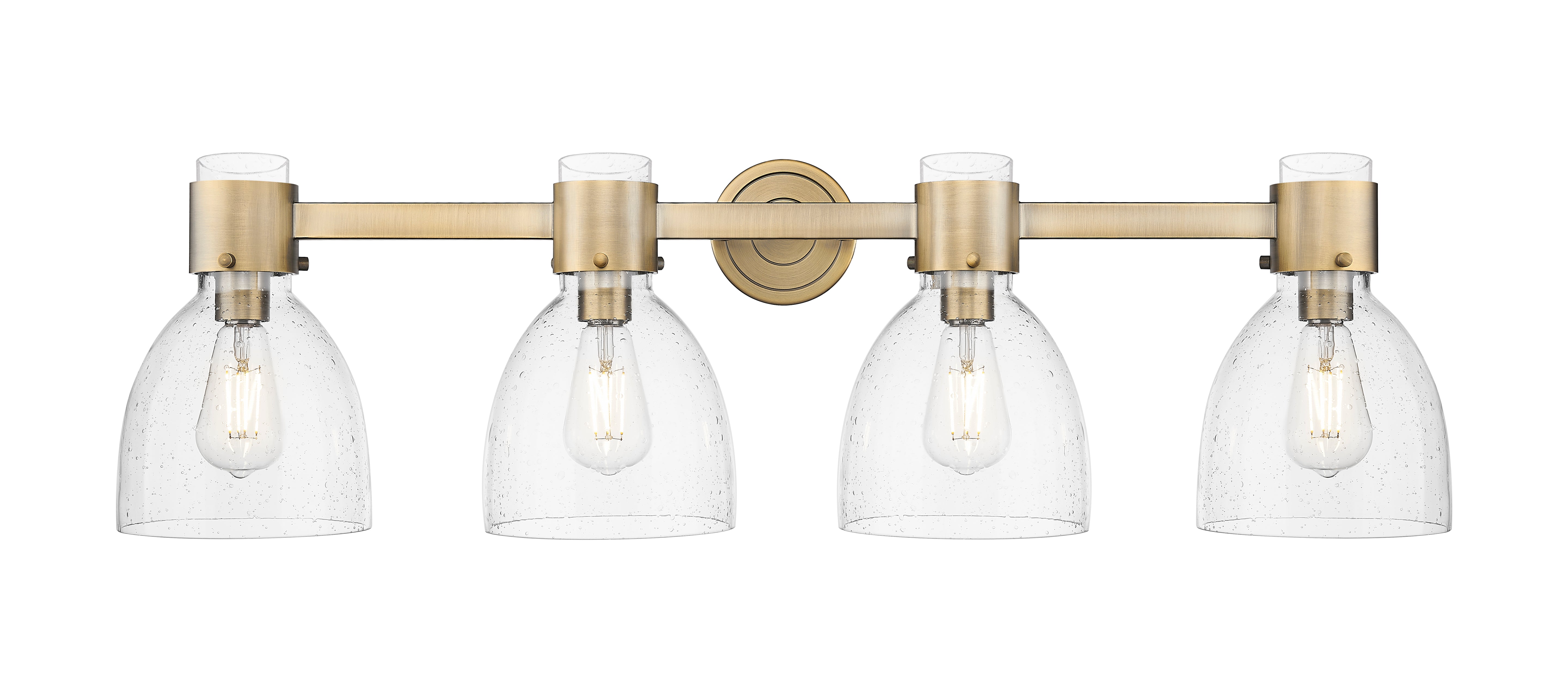 Downtown Urban Bath Vanity Light Cast Brass